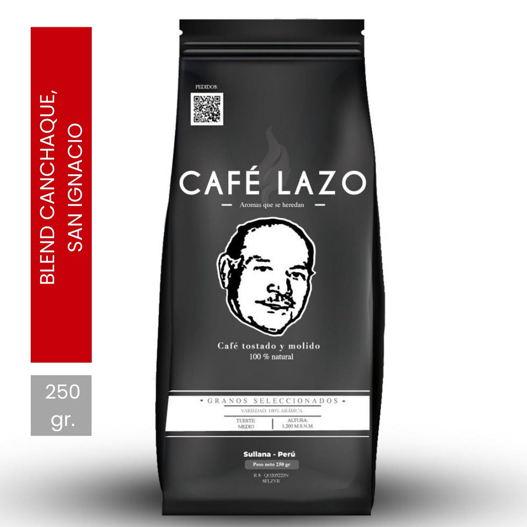 Café molido y tostado 250 gr.